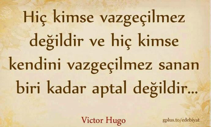 kendini vazgeçilmez sananlar?