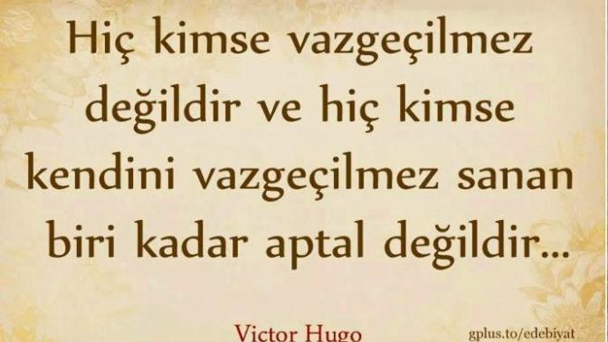 Kendini vazgeçilmez sananlar?