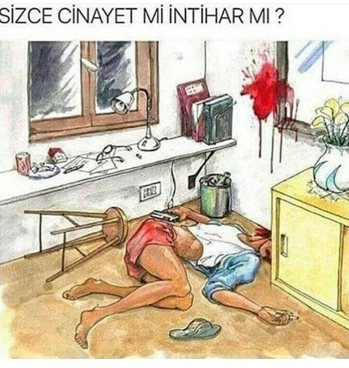Cinayet mi intihar mı ?