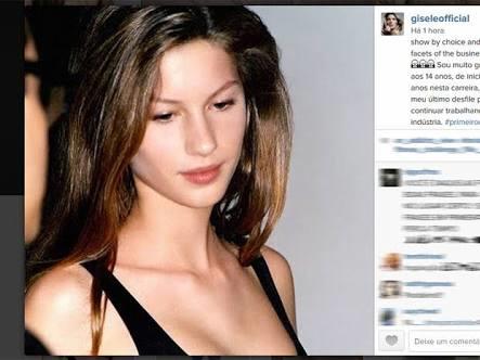 Gisele bündchen büyük burnu ve ağzına rağmen bir zamanlar çok güzel değil miymiş?