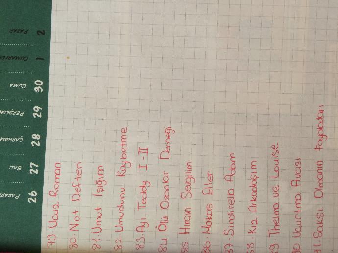 Film önerebilir misiniz (91 tane de bonus olarak ben size önereyim dedim) ?