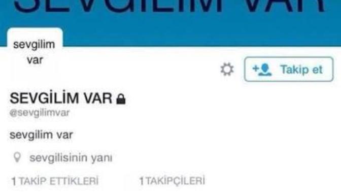 Sevgiliniz olmadığı halde, sevgilim var dediğiniz oldu mu?