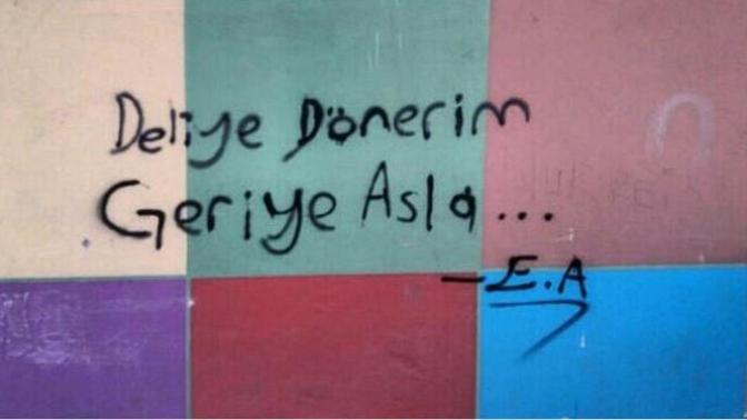 Geriye dönmektense, deliye döner misiniz?