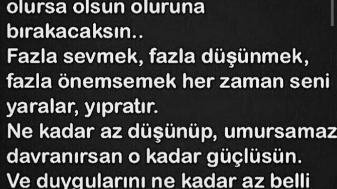 Hayattan öğrendiğiniz ne var?