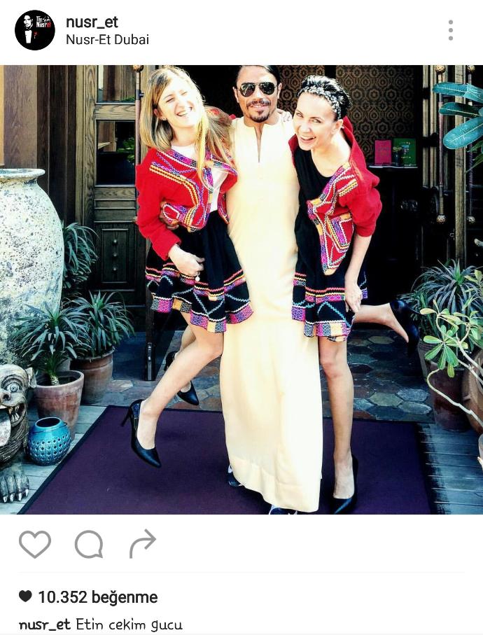 Nusr-Et'in instagramda fotoğraflara yaptığı açıklamaları nasıl karşılıyorsunuz?