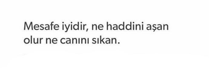 İnsanlarla mesafeli misinizdir?