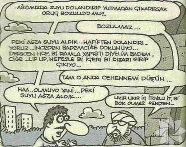 Gargara yapınca oruç bozulur mu?