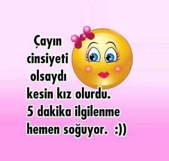 Çayın cinsiyeti olsaydı ne olurdu?
