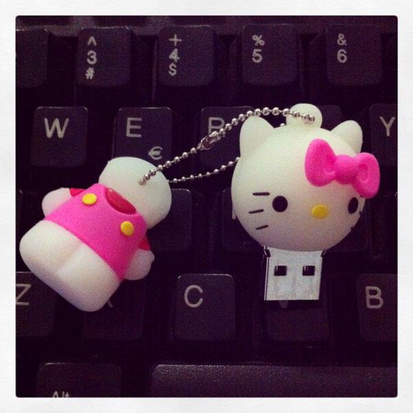 Hello Kitty usb bellek aldım. Sizce nasıl?