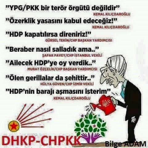 Chpnin, PKK yı desteklemesi, seçmeni neden sessiz?