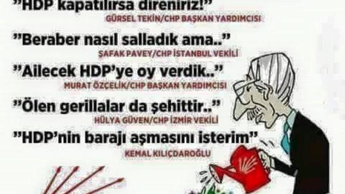 Chpnin, PKK yı desteklemesi, seçmeni neden sessiz?