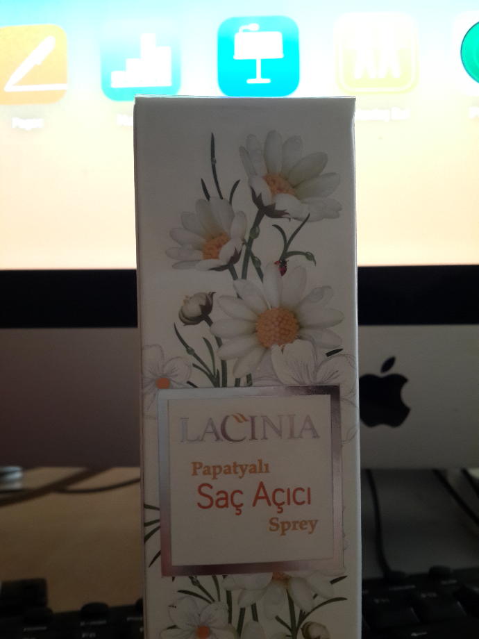 Lacinia Papatyalı saç spreyi?