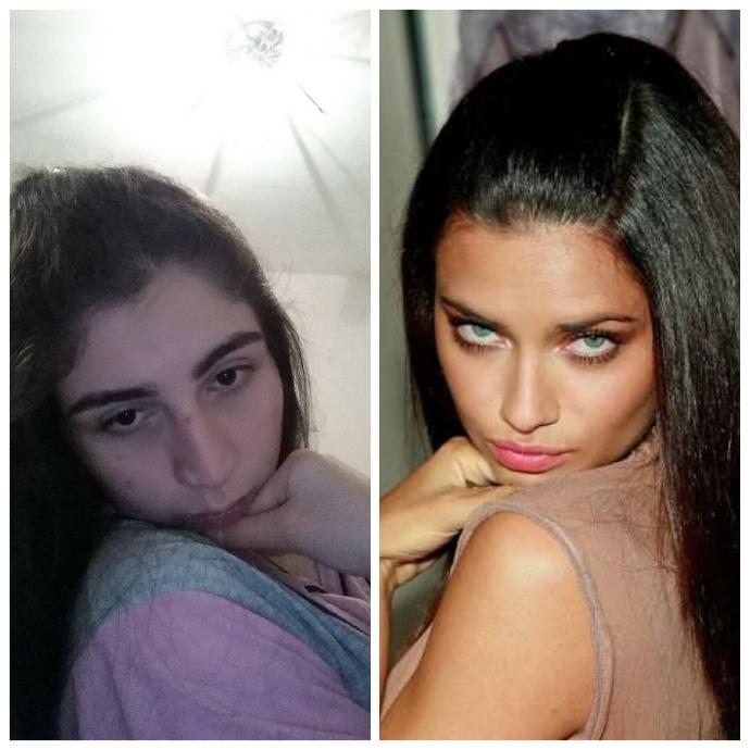 Ben mi güzelim adriana lima mi?