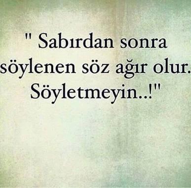 Bir insanın sabrını ne kadar zorlarsınız?