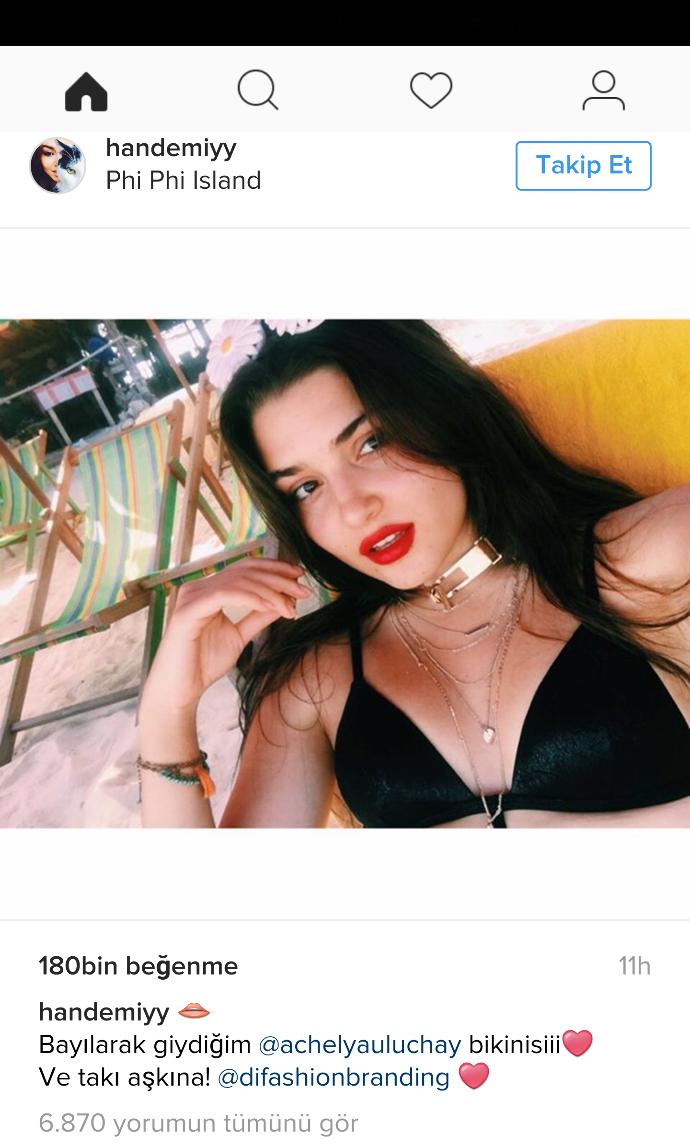 Hande Erçelin Instagram Resimleri Nasil Sizce?