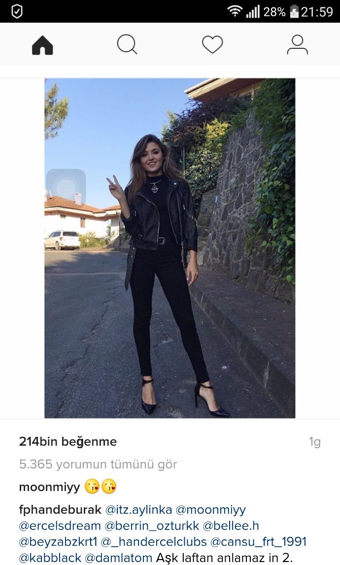 Hande Erçelin Instagram Resimleri Nasil Sizce?