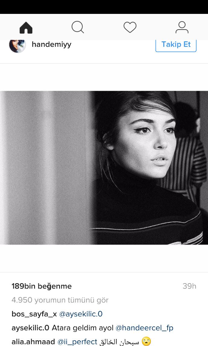 Hande Erçelin Instagram Resimleri Nasil Sizce?