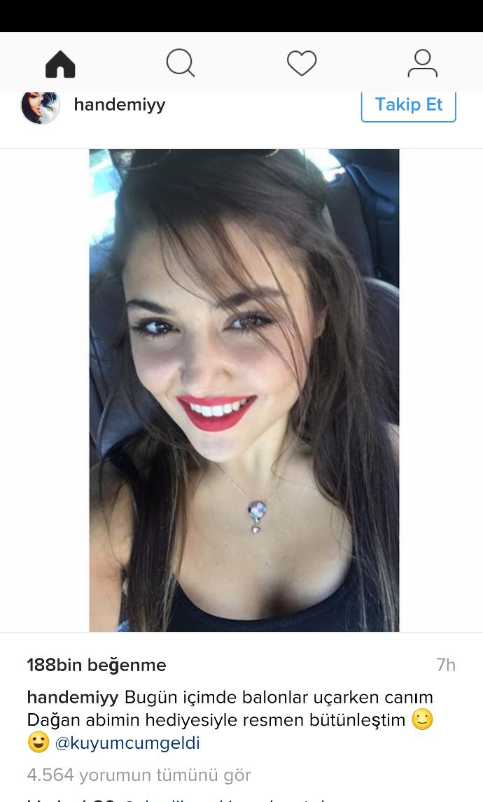 Hande Erçelin Instagram Resimleri Nasil Sizce?