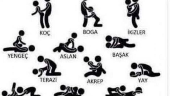 Burcunuza göre hangi cinsel pozisyon?