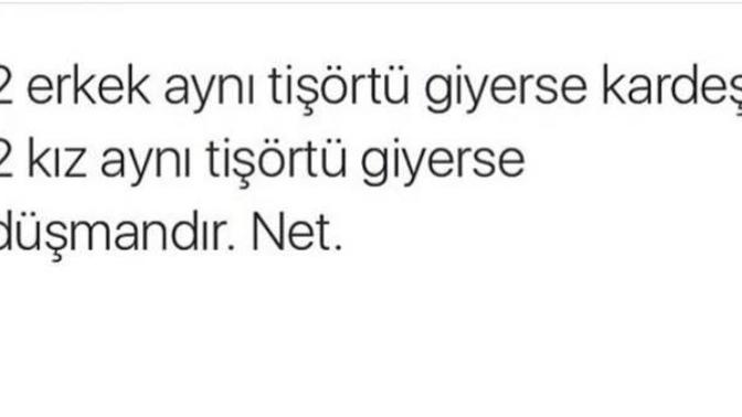 Birisiyle aynı kıyafeti giymeye pişti denir ve siz pişti olmaktan hoşlanır mısınız?