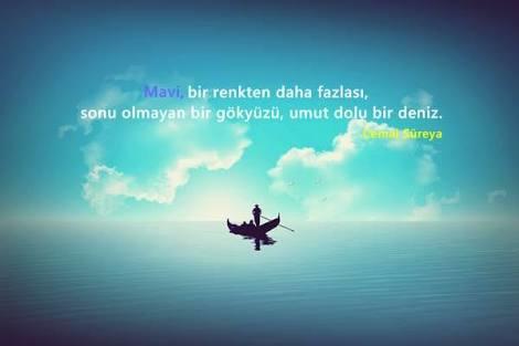 Mavi sizin için ne anlam ifade ediyor?