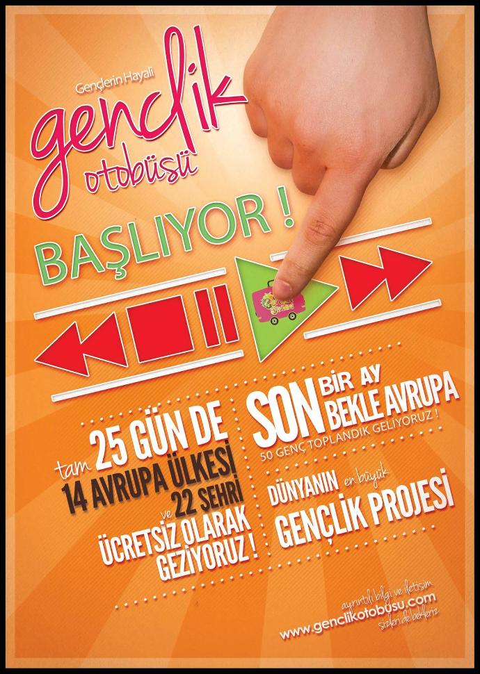 Gençlik otobüsü projelerine katıldınız mı hiç?