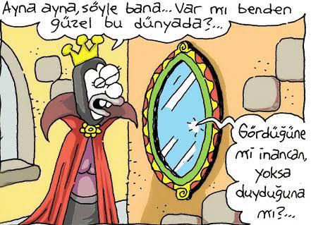 Aynaya bakınca kendini güzel görenler. #Dasdfghjkl ??