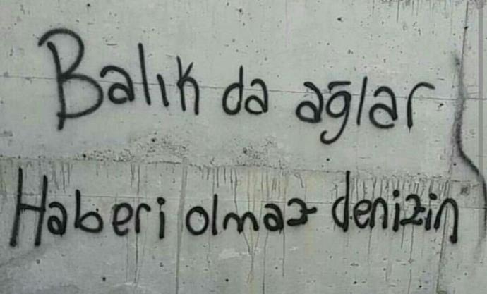 Balık ağlarsa denizin haberi olur mu?
