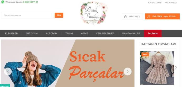 butik vanilya