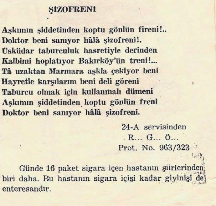 İnilti- Akıl Hastalarının Yazdıkları Şiirler? Okudunuz Mu?