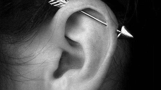Sizce industrial piercing güzel mi?