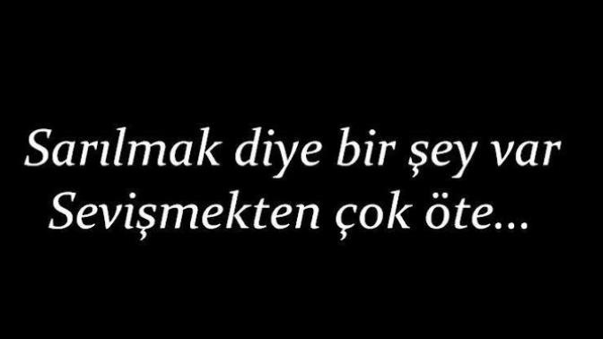 Sevdiğin  bir  insanın sana sarılması geçirir mi tüm acılarını?