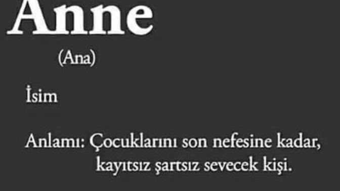 Sizce de Anne'nin anlamı bu mu? Her çocuk sahibi olan kadın anne midir?