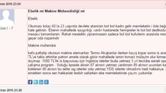 Ebelik mi Mühendislik mi?