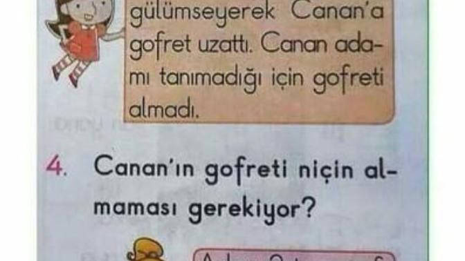 Canan gofreti niye almadı?