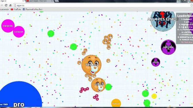 Agar. io oynuyor musunuz :D?