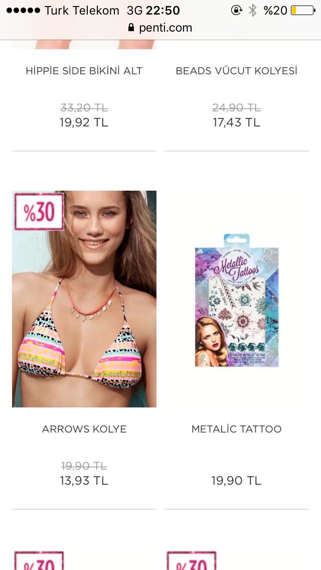Sizce üçgen bikini üstleri çok mu açık?