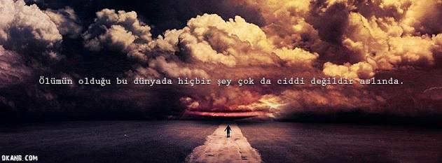 Ölüm senin peşindeyken sen neyin peşindesin?