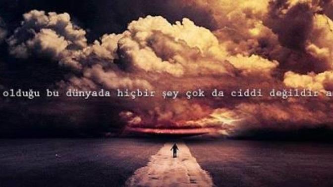 Ölüm senin peşindeyken sen neyin peşindesin?