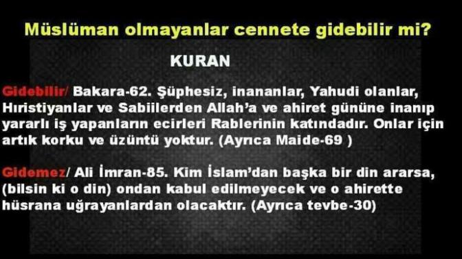 Bu çelişki değil midir?