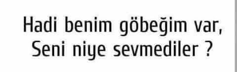 Sizi neden sevmediler?