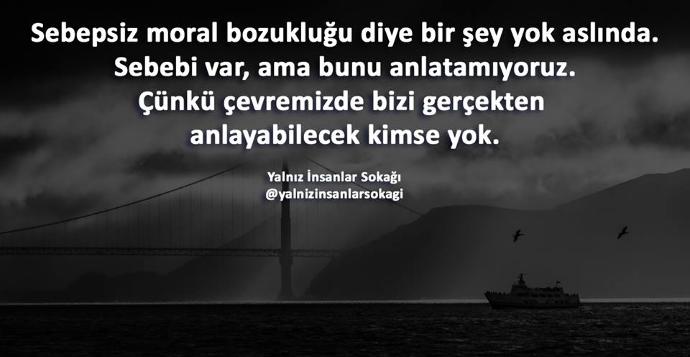 İyi geceler. Seni de anlayan var mı?