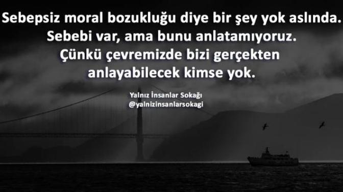 İyi geceler. Seni de anlayan var mı?