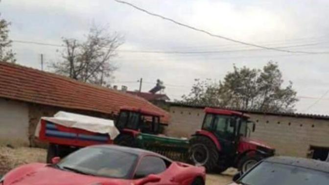 Hayatınızda köyde Ferrari gördünüz mü?