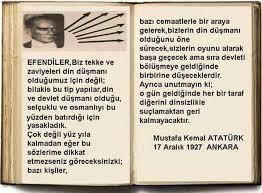 Bazı kişilerin Atatürk'e olan düşmanlığının sebebi nedir?