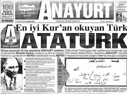 Bazı kişilerin Atatürk'e olan düşmanlığının sebebi nedir? 