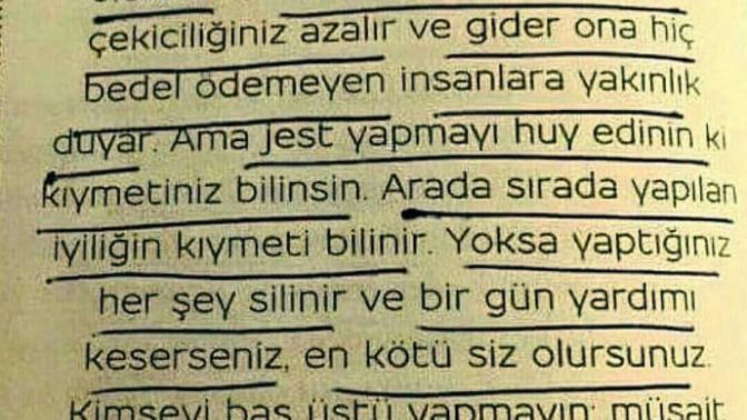 Yaptığınız iyiliklerin kıymeti biliniyor mu?