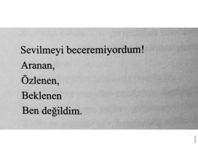 Sevilmek için illa ulaşılmaz mı olmak lazım?