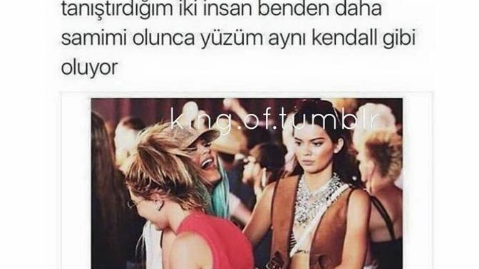 Siz de böyle durumlarda Kendall gibi oluyor musunuz?
