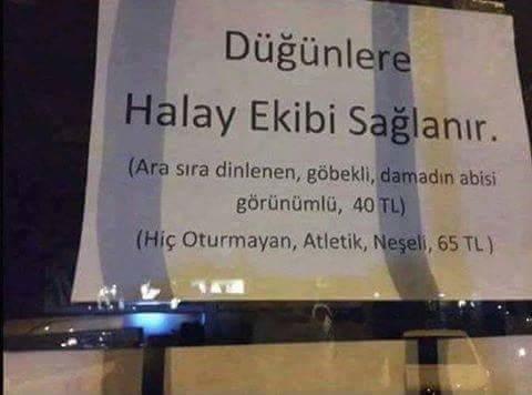 Düğününüzde halay ekibi ister misiniz?